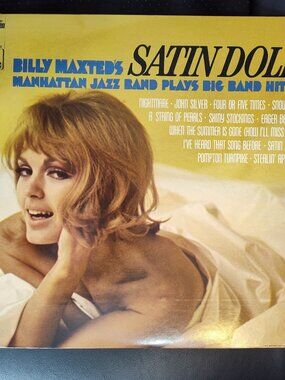 📀 BILLY MAXTED Manhattan Jazz Band Satin Doll 12" vinyl Record Album LP LIBERTY
